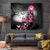 At Halloween We Think Pink Tapestry Pink Ribbon Butterflies