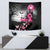 At Halloween We Think Pink Tapestry Pink Ribbon Butterflies