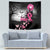 At Halloween We Think Pink Tapestry Pink Ribbon Butterflies