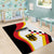 Germany Football Area Rug Auf gehts Deutschland Girls - Wonder Print Shop