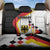 Germany Football Back Car Seat Cover Auf gehts Deutschland Girls - Wonder Print Shop