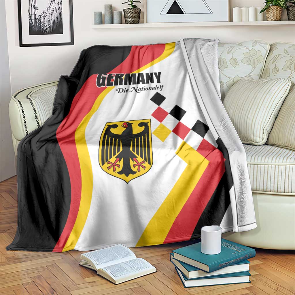 Germany Football Blanket Auf gehts Deutschland Girls