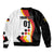 Custom Germany Football Bomber Jacket Auf gehts Deutschland Girls - Wonder Print Shop