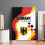 Germany Football Canvas Wall Art Auf gehts Deutschland Girls - Wonder Print Shop