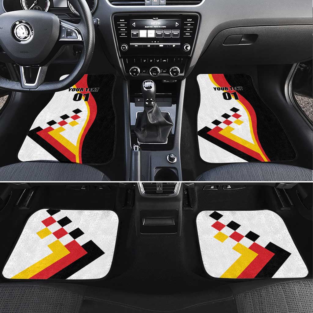 Germany Football Car Mats Auf gehts Deutschland Girls - Wonder Print Shop