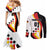 Custom Germany Football Couples Matching Mermaid Dress and Long Sleeve Button Shirt Auf gehts Deutschland Girls