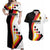 Custom Germany Football Couples Matching Off Shoulder Maxi Dress and Hawaiian Shirt Auf gehts Deutschland Girls - Wonder Print Shop