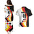 Custom Germany Football Couples Matching Puletasi and Hawaiian Shirt Auf gehts Deutschland Girls - Wonder Print Shop