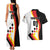 Custom Germany Football Couples Matching Tank Maxi Dress and Hawaiian Shirt Auf gehts Deutschland Girls - Wonder Print Shop