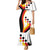 Custom Germany Football Family Matching Mermaid Dress and Hawaiian Shirt Auf gehts Deutschland Girls - Wonder Print Shop