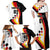 Custom Germany Football Family Matching Off Shoulder Maxi Dress and Hawaiian Shirt Auf gehts Deutschland Girls - Wonder Print Shop