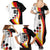 Custom Germany Football Family Matching Summer Maxi Dress and Hawaiian Shirt Auf gehts Deutschland Girls - Wonder Print Shop