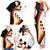 Custom Germany Football Family Matching Tank Maxi Dress and Hawaiian Shirt Auf gehts Deutschland Girls - Wonder Print Shop