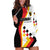 Custom Germany Football Hoodie Dress Auf gehts Deutschland Girls - Wonder Print Shop