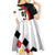 Custom Germany Football Kid Short Sleeve Dress Auf gehts Deutschland Girls - Wonder Print Shop