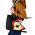 Germany Football Leather Tote Bag Auf gehts Deutschland Girls