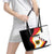 Germany Football Leather Tote Bag Auf gehts Deutschland Girls