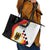 Germany Football Leather Tote Bag Auf gehts Deutschland Girls