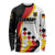 Custom Germany Football Long Sleeve Shirt Auf gehts Deutschland Girls - Wonder Print Shop