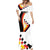 Custom Germany Football Mermaid Dress Auf gehts Deutschland Girls - Wonder Print Shop