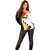 Custom Germany Football Off Shoulder Sweater Auf gehts Deutschland Girls - Wonder Print Shop