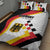 Germany Football Quilt Bed Set Auf gehts Deutschland Girls - Wonder Print Shop