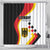 Germany Football Shower Curtain Auf gehts Deutschland Girls