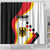 Germany Football Shower Curtain Auf gehts Deutschland Girls