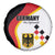 Germany Football Spare Tire Cover Auf gehts Deutschland Girls - Wonder Print Shop