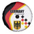 Germany Football Spare Tire Cover Auf gehts Deutschland Girls - Wonder Print Shop