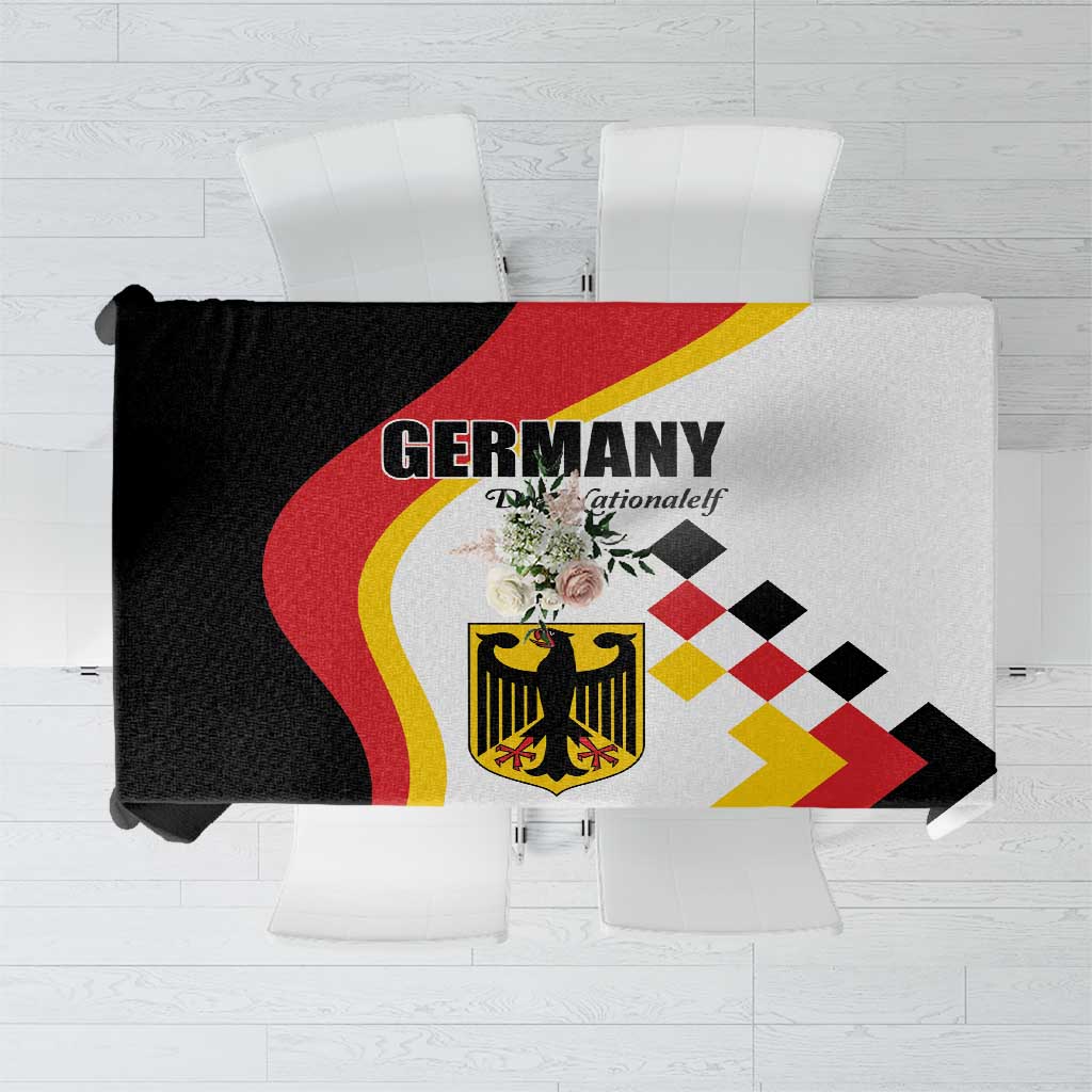 Germany Football Tablecloth Auf gehts Deutschland Girls - Wonder Print Shop