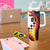 Custom Germany Football Tumbler With Handle Auf gehts Deutschland Girls - Wonder Print Shop