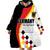 Custom Germany Football Wearable Blanket Hoodie Auf gehts Deutschland Girls - Wonder Print Shop