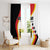 Germany Football Window Curtain Auf gehts Deutschland Girls - Wonder Print Shop