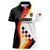 Custom Germany Football Women Polo Shirt Auf gehts Deutschland Girls - Wonder Print Shop