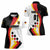 Custom Germany Football Women Polo Shirt Auf gehts Deutschland Girls - Wonder Print Shop