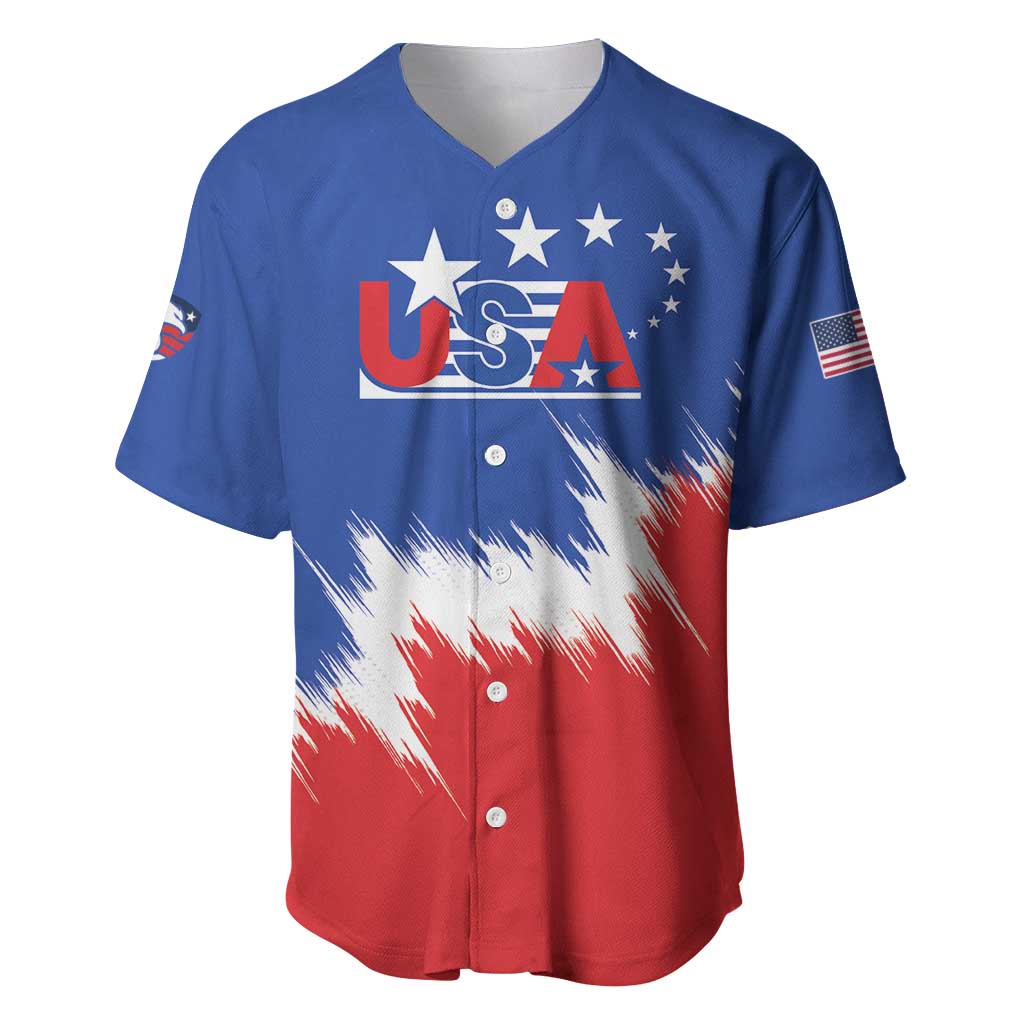 Custom USA Soccer Baseball Jersey Always Possible Todo Es Posible - Wonder Print Shop