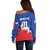 Custom USA Soccer Off Shoulder Sweater Always Possible Todo Es Posible - Wonder Print Shop