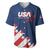 Custom USA Soccer Baseball Jersey Play To Win - Wonder Print Shop