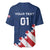 Custom USA Soccer Baseball Jersey Play To Win - Wonder Print Shop