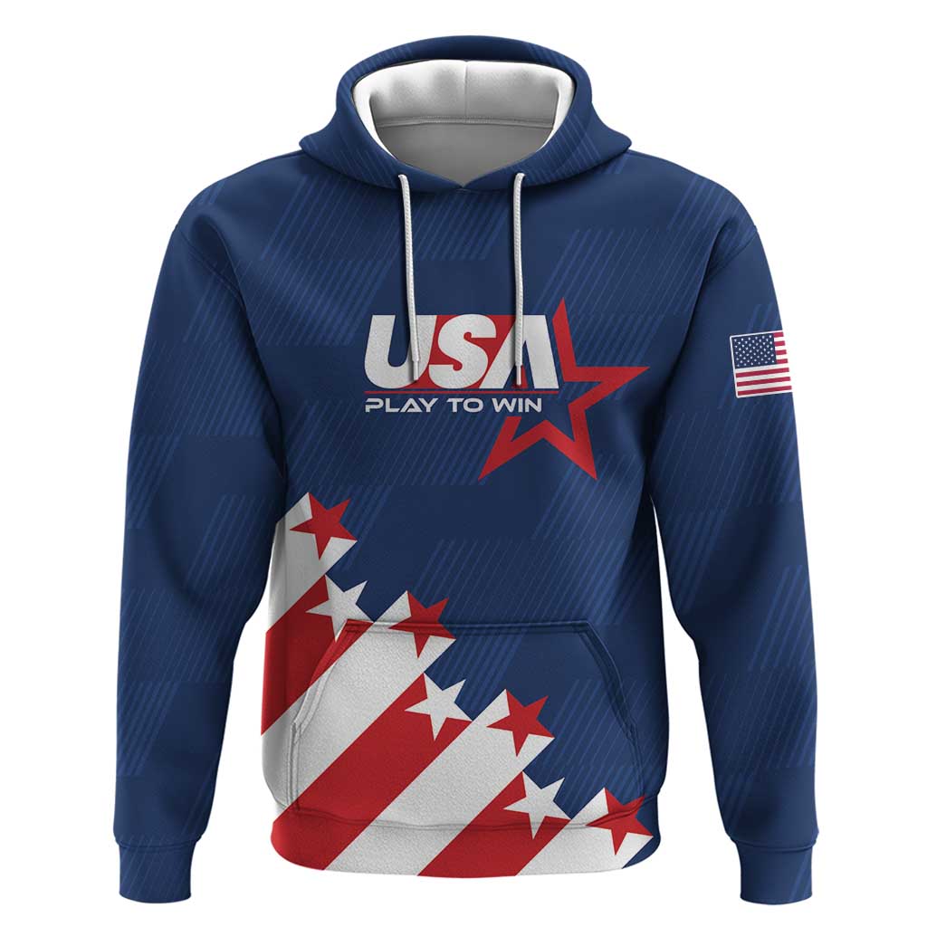 Custom USA Soccer Hoodie Play To Win - Wonder Print Shop