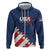 Custom USA Soccer Hoodie Play To Win - Wonder Print Shop