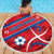 North Korea Football Beach Blanket Go Champion - Wonder Print Shop