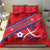 North Korea Football Bedding Set Go Champion - Wonder Print Shop