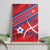 North Korea Football Canvas Wall Art Go Champion - Wonder Print Shop