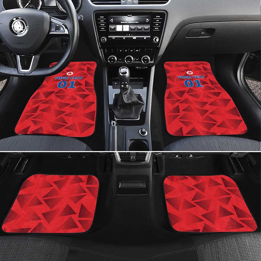 North Korea Football Car Mats Go Champion - Wonder Print Shop