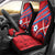 North Korea Football Car Seat Cover Go Champion - Wonder Print Shop