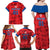 Custom North Korea Football Family Matching Off Shoulder Maxi Dress and Hawaiian Shirt Go Champion - Wonder Print Shop