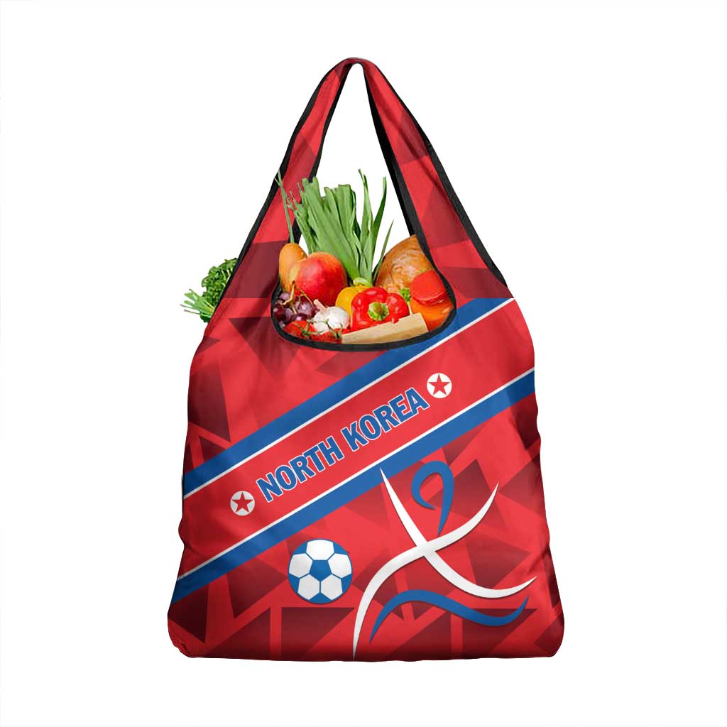 North Korea Football Grocery Bag Go Champion