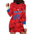 Custom North Korea Football Hoodie Dress Go Champion - Wonder Print Shop